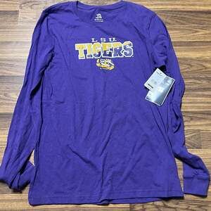 LSU Tigers Shirt Long Sleeve Size 2X Team Athletics